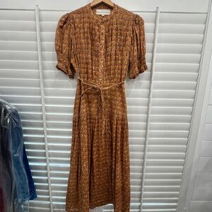 Daughters of India Floral Midi Dress